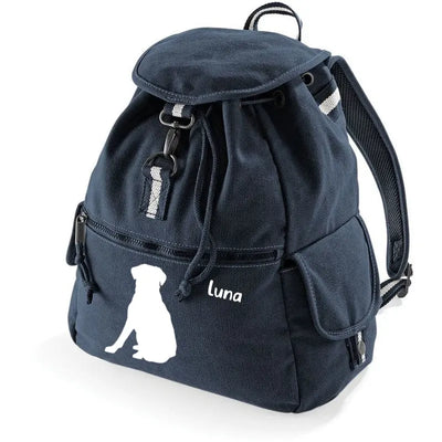 Canvas-Rucksack mit Labrador Retriever-Motiv, Motiv 3