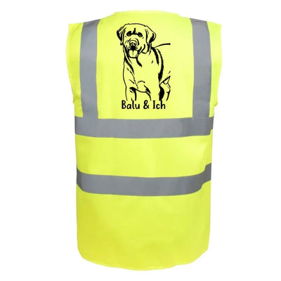 Classic Warnweste mit Labrador Retriever-Motiv, Motiv 2