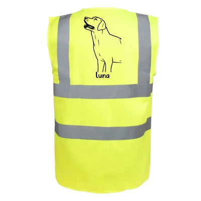 Classic Warnweste mit Labrador Retriever-Motiv, Motiv 4