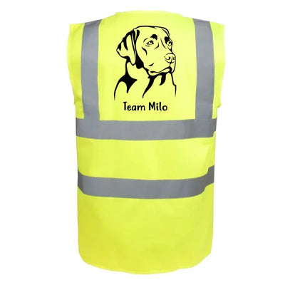 Classic Warnweste mit Labrador Retriever-Motiv, Motiv 1