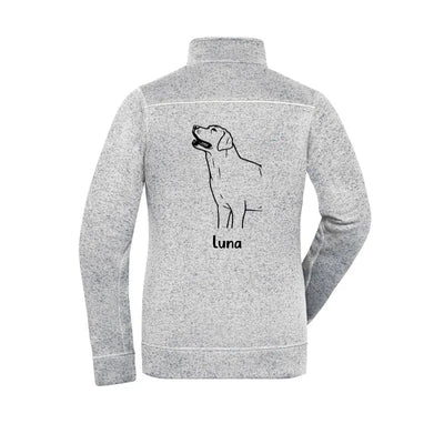 Fleecejacke mit Labrador Retriever-Motiv, Motiv 4