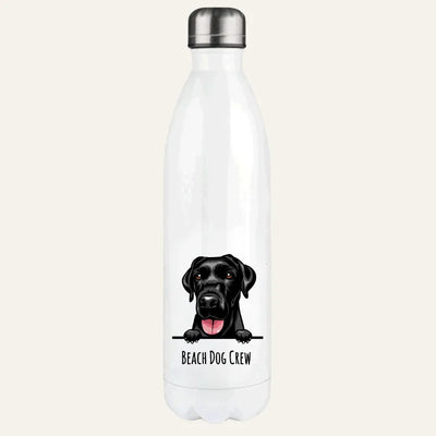 Thermosflasche mit Labrador Retriever-Motiv, Stilporträt, Motiv 2