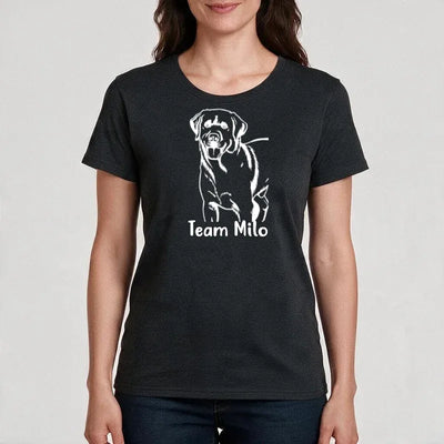 Premium T-Shirt mit Labrador Retriever-Motiv, Motiv 2