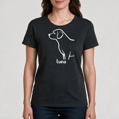 Premium T-Shirt mit Labrador Retriever-Motiv, Motiv 3