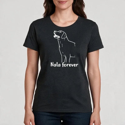Premium T-Shirt mit Labrador Retriever-Motiv, Motiv 4