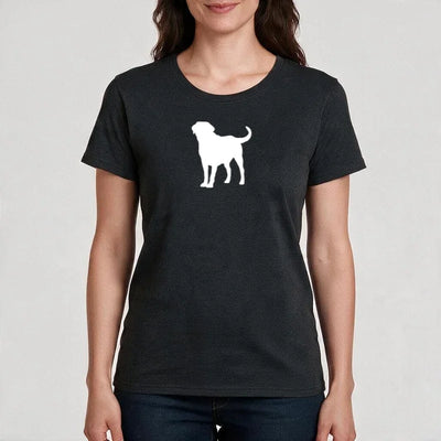 T-Shirt Silhouette mit Labrador Retriever-Motiv, Motiv 2