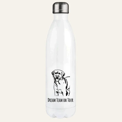 Thermosflasche mit Labrador Retriever-Motiv, Handgezeichnet, Motiv 2
