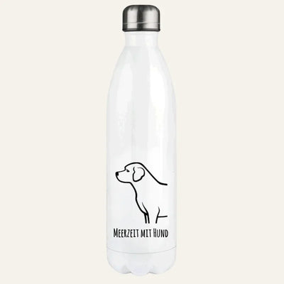 Thermosflasche mit Labrador Retriever-Motiv, Handgezeichnet, Motiv 3