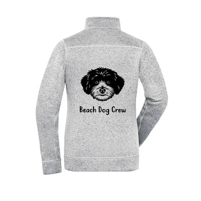Fleecejacke mit Maltipoo-Motiv
