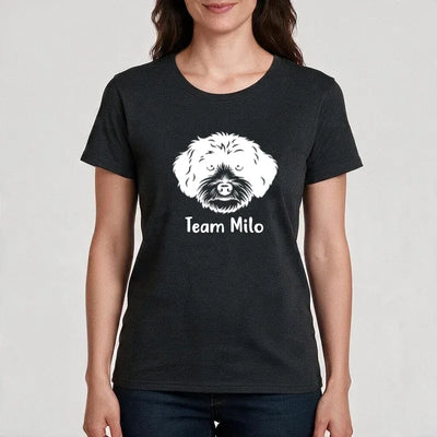 Premium T-Shirt mit Maltipoo-Motiv