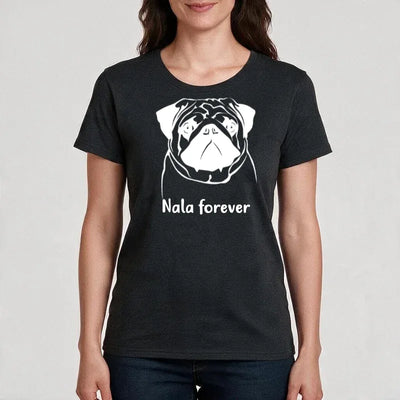Premium T-Shirt mit Mops-Motiv, Motiv 1