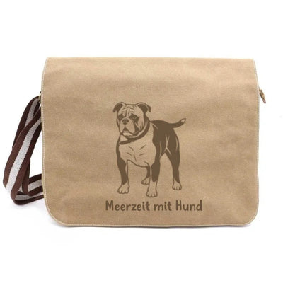 Messenger Bag mit Old English Bulldog-Motiv, Motiv 2