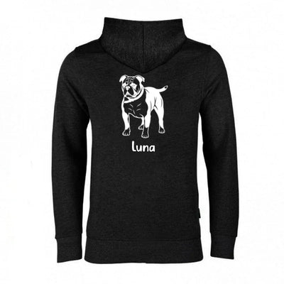 Hoodie mit Old English Bulldog-Motiv, Motiv 2