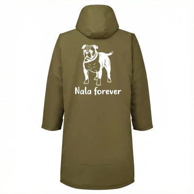 Gassi-Mantel mit Old English Bulldog-Motiv, Motiv 2