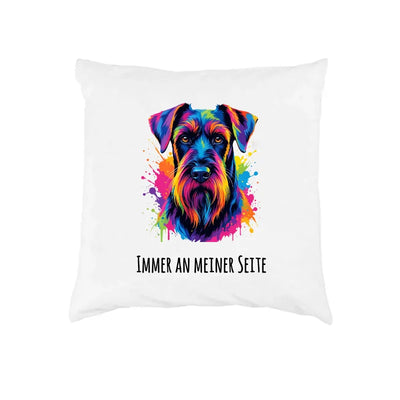 Kissen mit Riesenschnauzer-Motiv