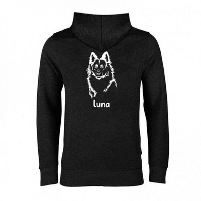 Hoodie mit Schäferhund-Motiv, Altdeutscher