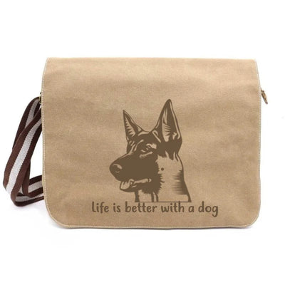 Messenger Bag mit Schäferhund-Motiv, Motiv 4