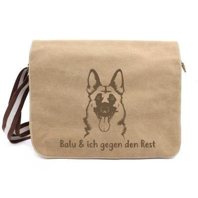 Messenger Bag mit Schäferhund-Motiv, Motiv 5