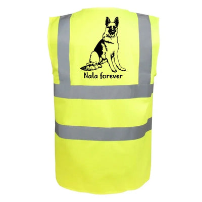 Classic Warnweste mit Schäferhund-Motiv, Motiv 3