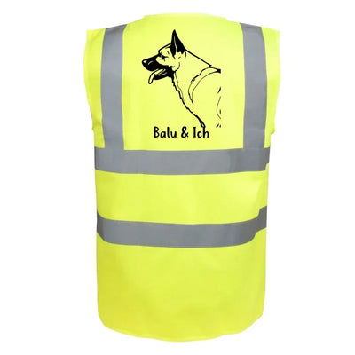 Classic Warnweste mit Schäferhund-Motiv, Motiv 6