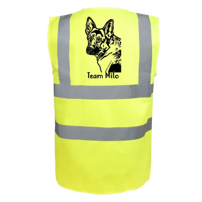Classic Warnweste mit Schäferhund-Motiv, Motiv 7