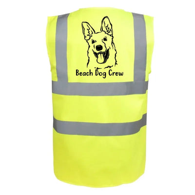 Classic Warnweste mit Schäferhund-Motiv, Motiv 1