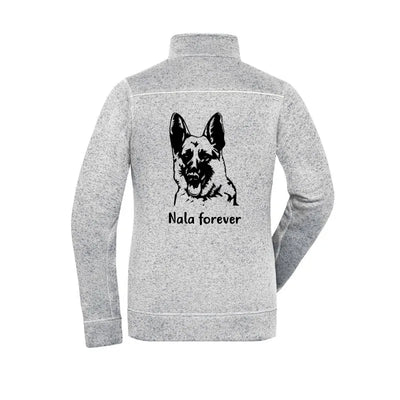 Fleecejacke mit Schäferhund-Motiv, Motiv 2