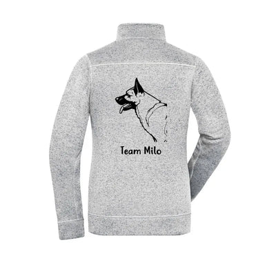Fleecejacke mit Schäferhund-Motiv, Motiv 6