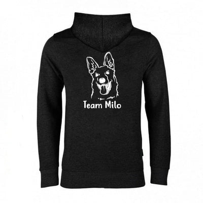 Hoodie mit Schäferhund-Motiv, Motiv 1