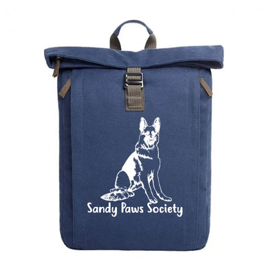 Rolltop-Rucksack mit Schäferhund-Motiv, Motiv 3