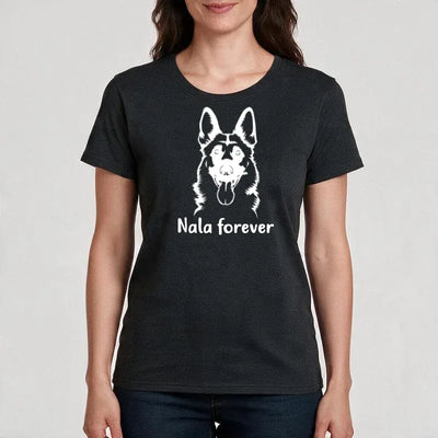 Premium T-Shirt mit Schäferhund-Motiv, Motiv 5