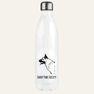 Thermosflasche mit Schäferhund-Motiv, Handgezeichnet, Motiv 6