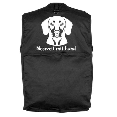 Hundesportweste mit Schwarzwildbracke-Motiv