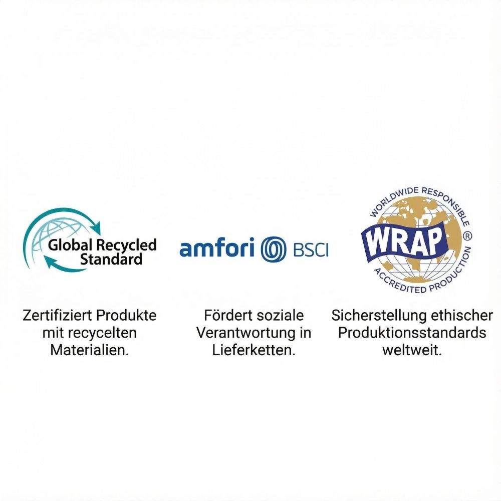 Personalisierbarer Gassi-Mantel für Hundebesitzer, wetterfest und warm ist zertifiziert mit GRS, amfori und WRAP