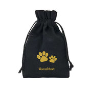 geschenk für hundebesitzer personalisierter beutel zwei pfoten