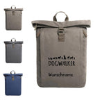 Outdoor Baumwoll Rucksack - Dogwalker-Tierisch tolle Geschenke