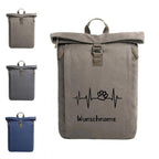 Outdoor Baumwoll Rucksack - Herz 1-Tierisch tolle Geschenke