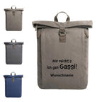 Outdoor Baumwoll Rucksack - Ich geh Gassi-Tierisch tolle Geschenke
