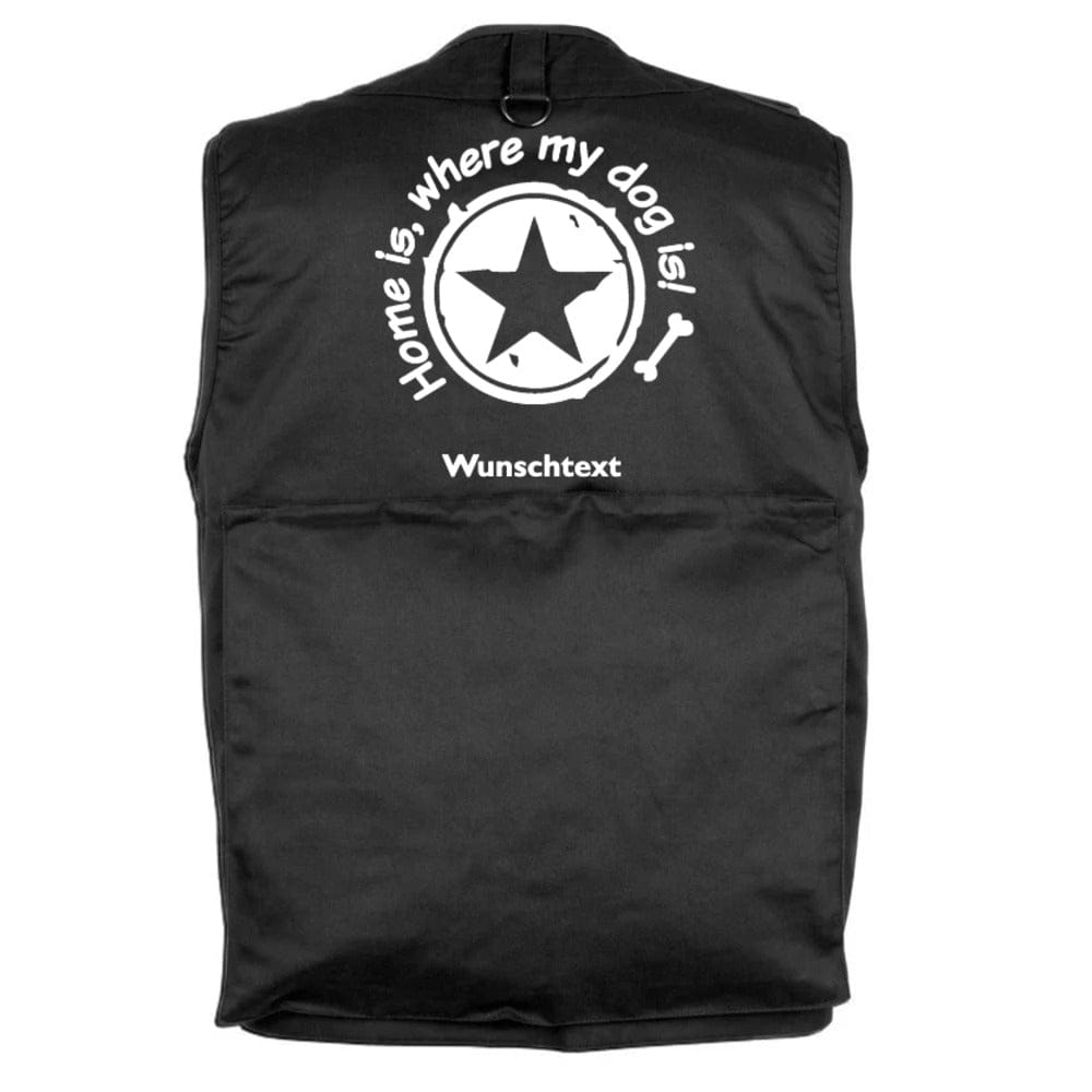 Hundesportweste Lifestyle Edition, Motiv Home is, where my dog is