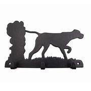 Leinengarderobe English Pointer aus Stahl mit 3 Haken