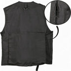 Hundesportweste Rückansicht mit Reißverschluß Rückentasche