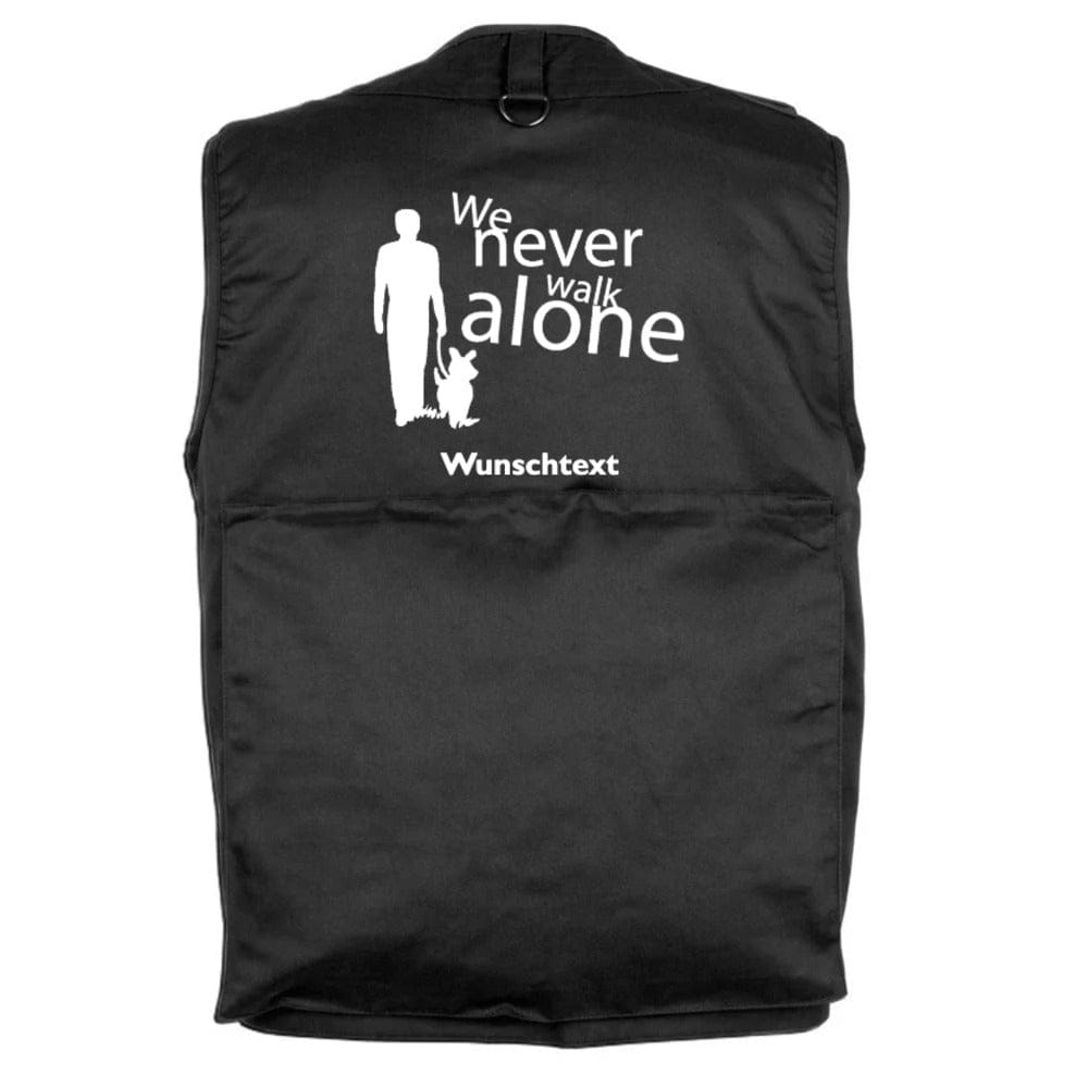 Hundesportweste Gassi Edition: Never walk alone