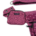 Beuteltasche Pfote Magenta klein – Bild 2