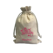 personalisiertes geschenk set hundeliebhaber beutel mit hundemotiv Happy Birthday