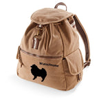 Canvas Rucksack Hunderasse: Keeshond-Tierisch tolle Geschenke