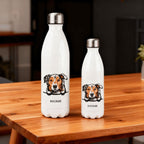 Hunderassen Thermosflasche Comic-in zwei Größen 750ml und 500ml