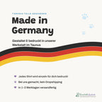 Made in Germany: gestaltet und bedruckt in der TTG-Werkstatt im Taunus
