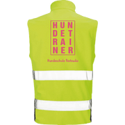 Personalisierte Softshell Weste Hundeschule