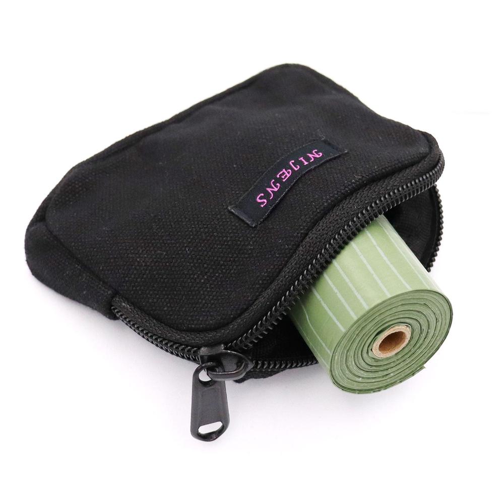 Nijens Beuteltasche klein -schwarz- mit Gürtelschlaufe - Tierisch tolle Geschenke