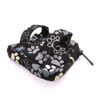 Nijens Beuteltasche klein Pfote -schwarz grau- mit Gürtelschlaufe - Tierisch tolle Geschenke